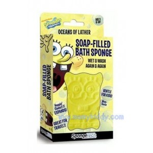 สบู่ฟองน้ำสำหรับอาบน้ำ Spongebob squarepants