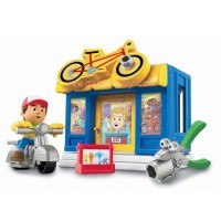 Fisher-Price Handy Manny Construction Bicycle Shop Playpacks