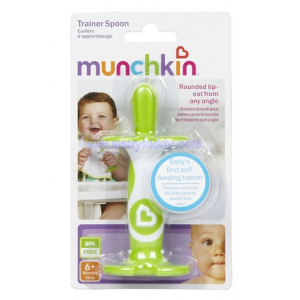 ช้อนฝึกทานอาหารเด็กเล็ก Munchkin (BPA Free)