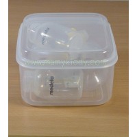 กล่องเก็บชุดปั๊มสำหรับ Ameda / Avent / Medela / Spectra (BPA Free) 