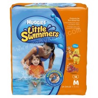 ผ้าอ้อมสำหรับว่ายน้ำ Huggies Little Swimmers ยกแพ็ค ไซส์ M - 18 ชิ้น