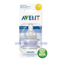 จุกนม Avent 1 รู (BPA Free) - 0-1 เดือน